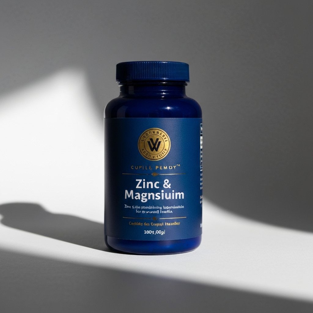 Men's zinc and magnesium supplement